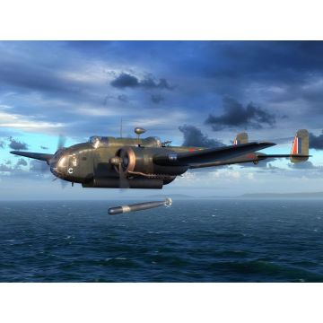 Збірна модель літака ICM: HP.52 Hampden TB.Mk.I