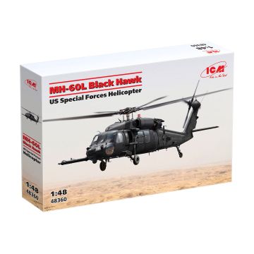 Збірна модель гелікоптера ICM: MH-60L Black Hawk