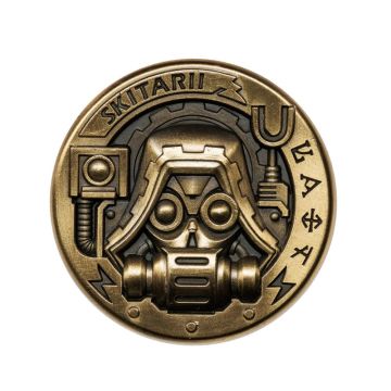 Колекційна монета Starforged Warhammer 40K: Adeptus Mechanicus Skitarii Collectible Coin