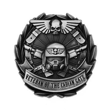 Пін Starforged: Astra Militarum Medal of Honour - Veteran of the Cadian Gate