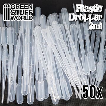 Набір піпеток Green Stuff World: 50x Long Droppers with Suction Bulb