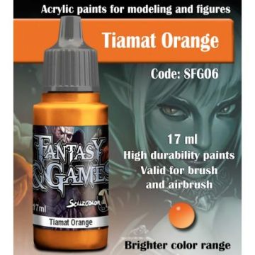 Акрилова фарба Scale 75: Fantasy & Games: Tiamat Orange (17ml)