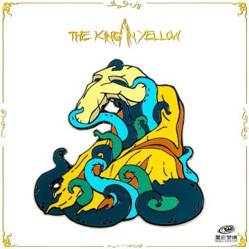 Пін Starforged Cthulhu Mythos The King in Yellow Enamel Pin C