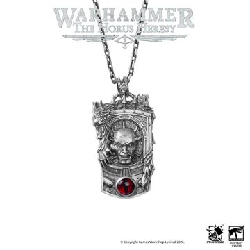 Підвіска зі срібним ланцюжком Starforged Warhammer The Horus Heresy Horus Character Pendant