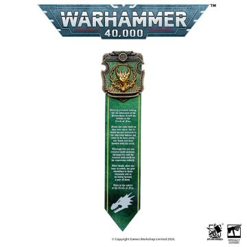 Пін-емблема Starforged: Warhammer 40000 — Space Marines Salamanders Promethean Creed Scroll Seal Badge