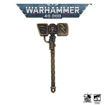Брелок Starforged: Warhammer 40000 Space Marines Thunder Hammer Keychain