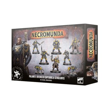 Набір мініатюр Necromunda: Palanite Enforcer Captains & Sergeants