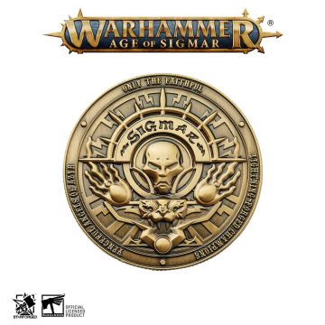 Колекційна монета Warhammer Age of Sigmar: Coin Stormcast Eternals