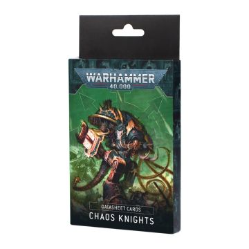 Картки правил Warhammer 40000 Datasheet Cards: Chaos Knights (10-та редакція)