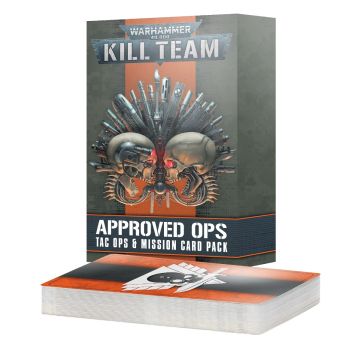 Картки правил Kill Team: Approved Ops – Tac Ops & Mission Card Pack