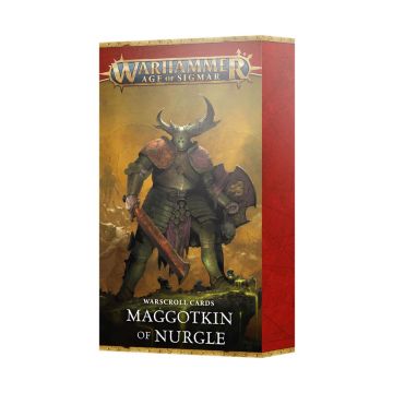 Набір карт Age of Sigmar Warscroll Cards: Maggotkin of Nurgle (4-та редакція)