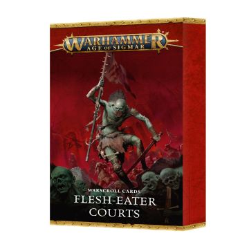 Набір карт Age of Sigmar Warscroll Cards: Flesh-eater Courts (4-та редакція)