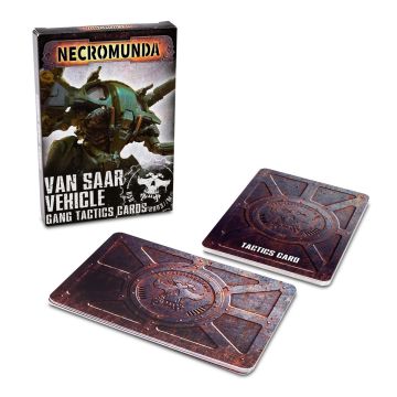 Картки правил Necromunda: Van Saar Vehicle Gang Tactics Cards