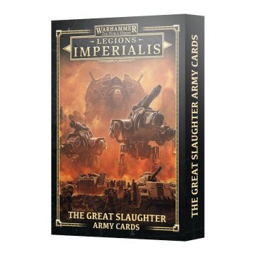 Картки правил The Horus Heresy: Legions Imperialis: The Great Slaughter Army Cards