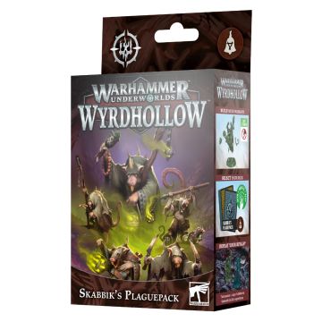 Набір мініатюр Warhammer Underworlds: Wyrdhollow – Skabbik's Plaguepack