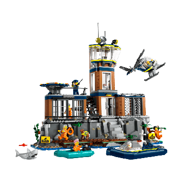 Конструктор LEGO City Поліцейський острів-в'язниця (60419)
