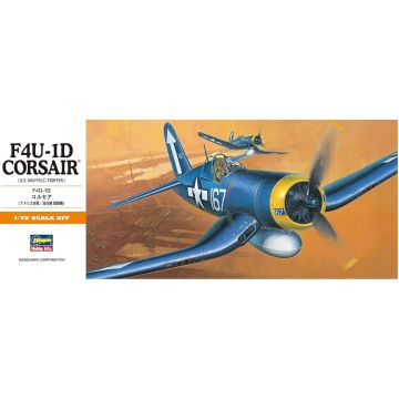 Збірна модель літака Hasegawa: F4U-1D Corsair