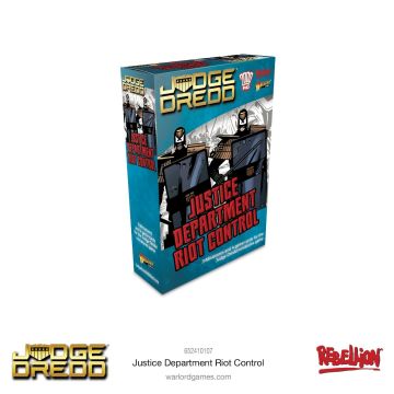 Набір мініатюр Warlord Games Judge Dredd: Justice Department Riot Control