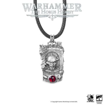Підвіска зі шкіряною мотузкою Starforged Warhammer The Horus Heresy Horus Character Pendant