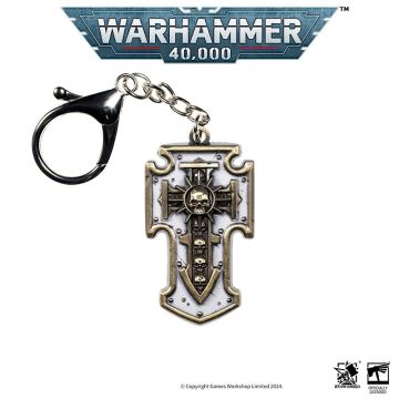 Брелок Starforged: Warhammer 40000 Adeptus Adtartes - Space Marines Relic Storm Shield