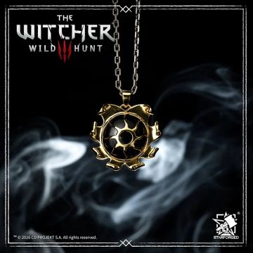 Підвіска зі срібним ланцюжком Starforged The Witcher 3: Wild Hunt Nilfgaardian Royal Pendant 