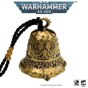 Мідна підвіска з плетеною мотузкою  Starforged Warhammer 40000 Doomsday Bell of Nurgle