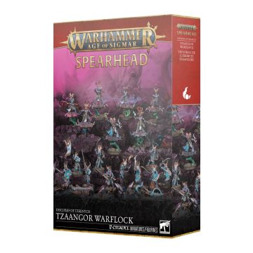Набір мініатюр Age of Sigmar Spearhead: Disciples of Tzeentch – Tzaangor Warflock (4-та редакція)