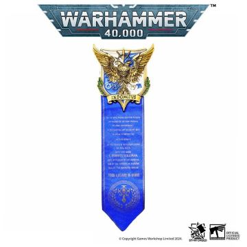 Пін-емблема Starforged: Warhammer 40000 – Indomitus Crusade Campaign Badge