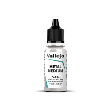 Металізований медіум для акрилових фарб Vallejo: Metal Medium (18 ml)