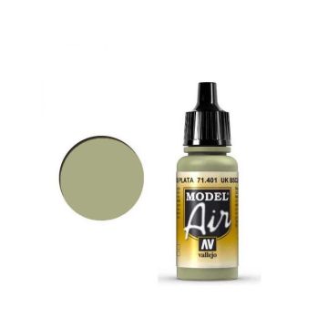 Акрилова фарба Vallejo: Model Air Colors - Serie 400: UK BSC28 Silver Grey