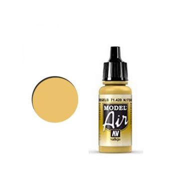 Акрилова фарба Vallejo: Model Air Colors - Serie 400: Nº 17 Earth Yellow