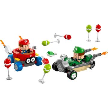 Конструктор LEGO Super Mario Mario Kart – Малюк Маріо проти Малюка Луїджі (72034)