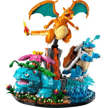 Конструктор LEGO Pokemon Венузавр, Чарізард та Бластойз (72153)