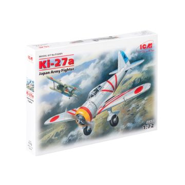 Збірна модель літака ICM: Ki-27a