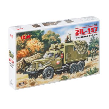 Збірна модель вантажівки ICM: ЗІЛ-157 (пересувний командний пункт)