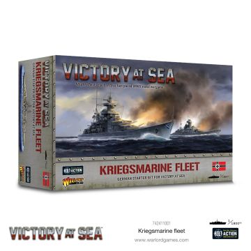 Набір мініатюр Warlord Games Victory at Sea: Kriegsmarine fleet