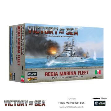 Набір мініатюр Warlord Games Victory at Sea: Regia Marina fleet box