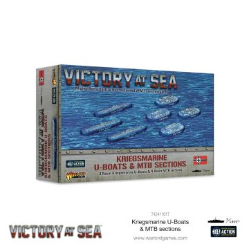Набір мініатюр Warlord Games Victory at Sea: Kriegsmarine U-Boats & MTB sections