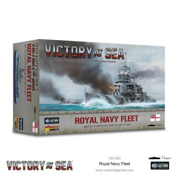 Набір мініатюр Warlord Games Victory at Sea: Royal Navy fleet