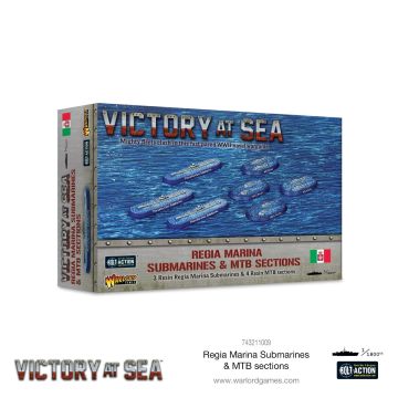 Набір мініатюр Warlord Games Victory at Sea: Regia Marina Submarines & MTB sections