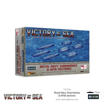 Набір мініатюр Warlord Games Victory at Sea: Royal Navy Submarines & MTB sections