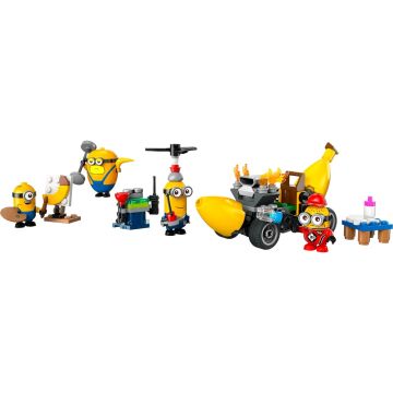 Конструктор LEGO Despicable Me 4 Посіпаки й банановий автомобіль (75580)