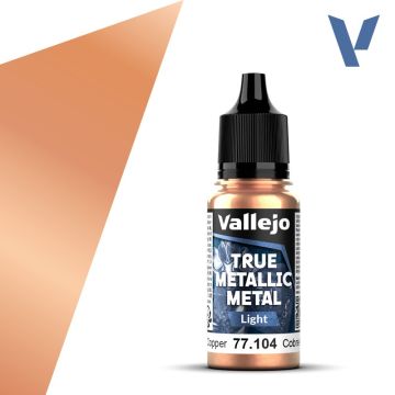 Акрилова фарба Vallejo: True Metallic Metal: Light – Ancient Copper