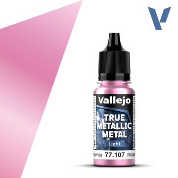 Акрилова фарба Vallejo: True Metallic Metal: Light – Crimson Magenta