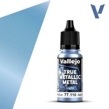 Акрилова фарба Vallejo: True Metallic Metal: Light – Ultramarine Blue