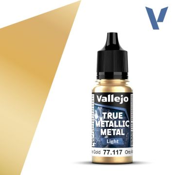 Акрилова фарба Vallejo: True Metallic Metal: Light – Arcane Gold