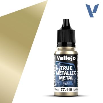 Акрилова фарба Vallejo: True Metallic Metal: Light – Aged Metal