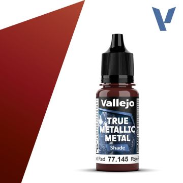 Акрилова фарба Vallejo: True Metallic Metal: Shade – Forged Red