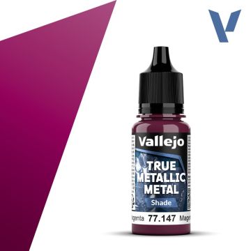 Акрилова фарба Vallejo: True Metallic Metal: Shade – Crimson Magenta