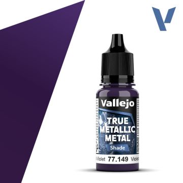 Акрилова фарба Vallejo: True Metallic Metal: Shade – Celestial Violet